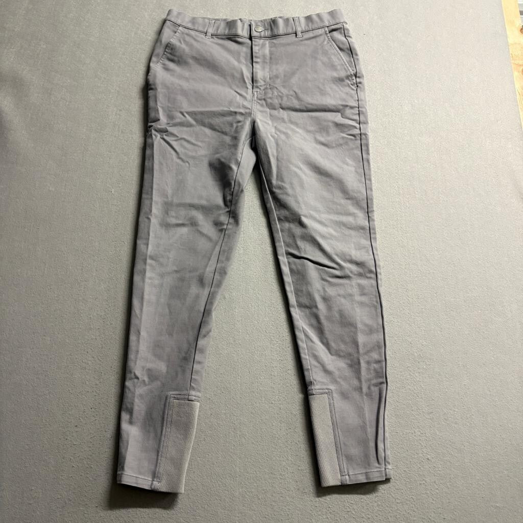 Zanerobe Sureshot Chino Pants Mens 32 Gray Elastic Cuff Stretch Joggers