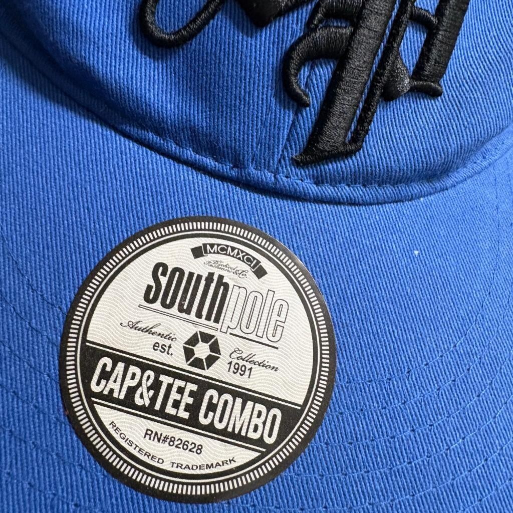 Southpole Authentic Collection Royal Blue Snapback Hat Cap SP Logo Mens