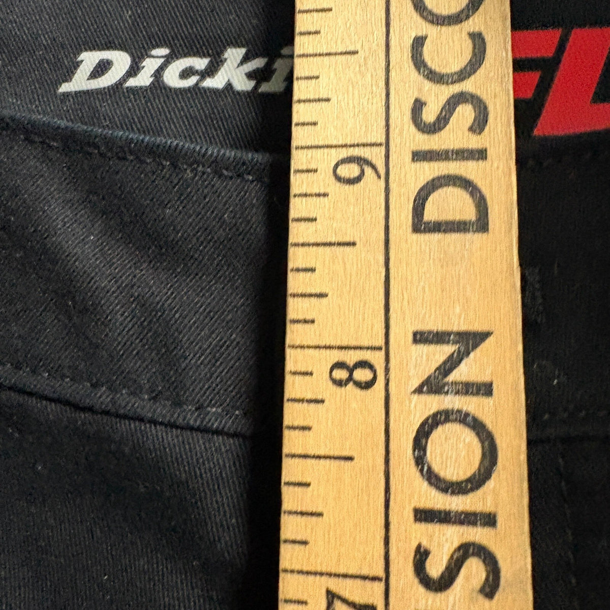 Dickies Flex Mens Pants 24R Black Workwear Chino Stretch Casual Trousers