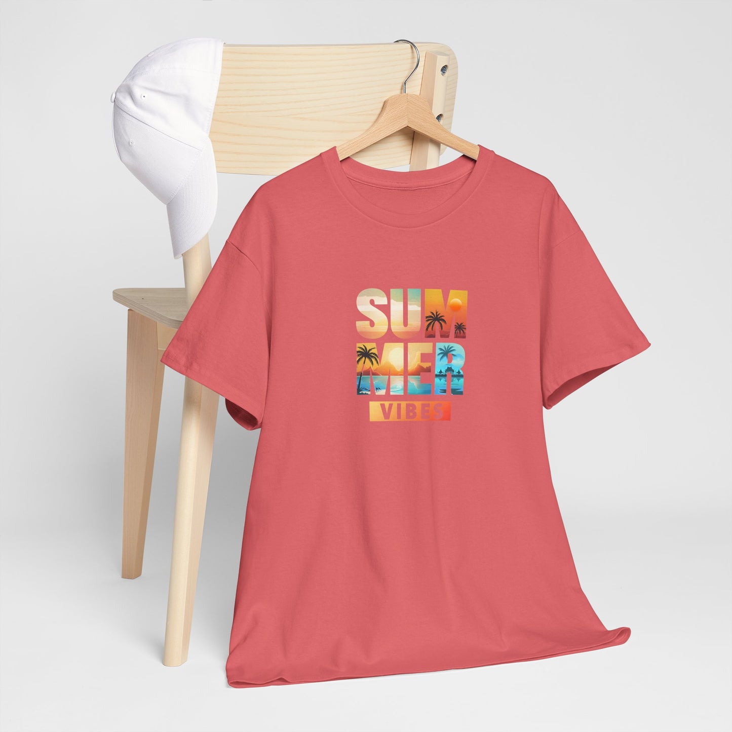 Summer Vibes Unisex Tee T-Shirt Fun Graphic