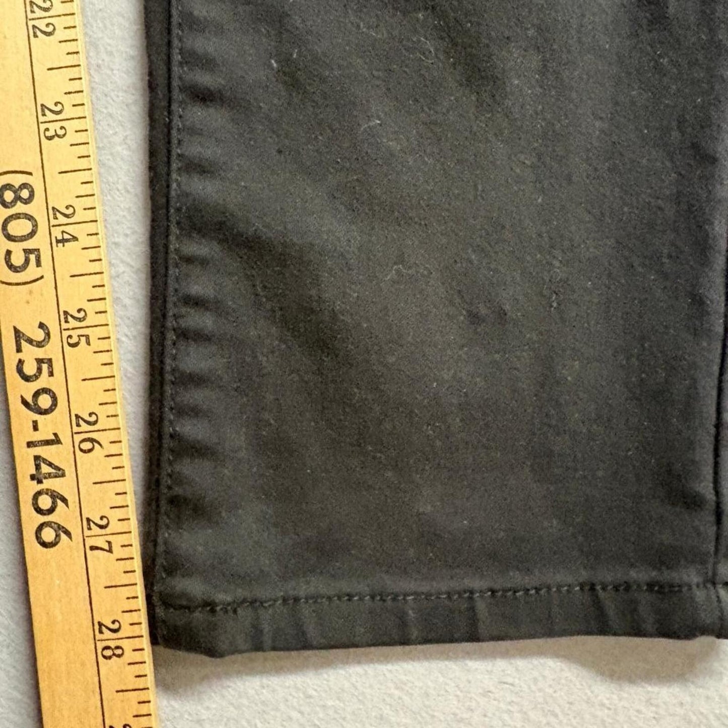 Nick Danger Mens Moto Jeans 32x30 Black Stretch Slim Fit Biker Denim