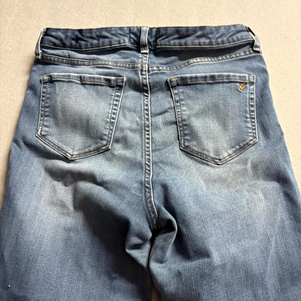 William Rast Sculpted Highrise Skinny Jeans Womens 29 Blue Denim Stretch
