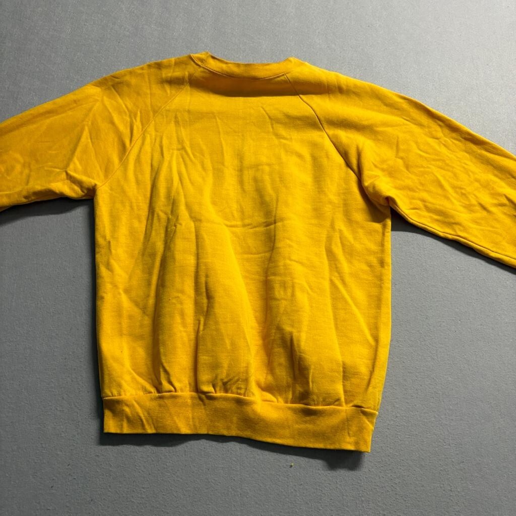 Vintage Los Angeles Lakers 1987 World Champions Sweatshirt XL Yellow Crewneck