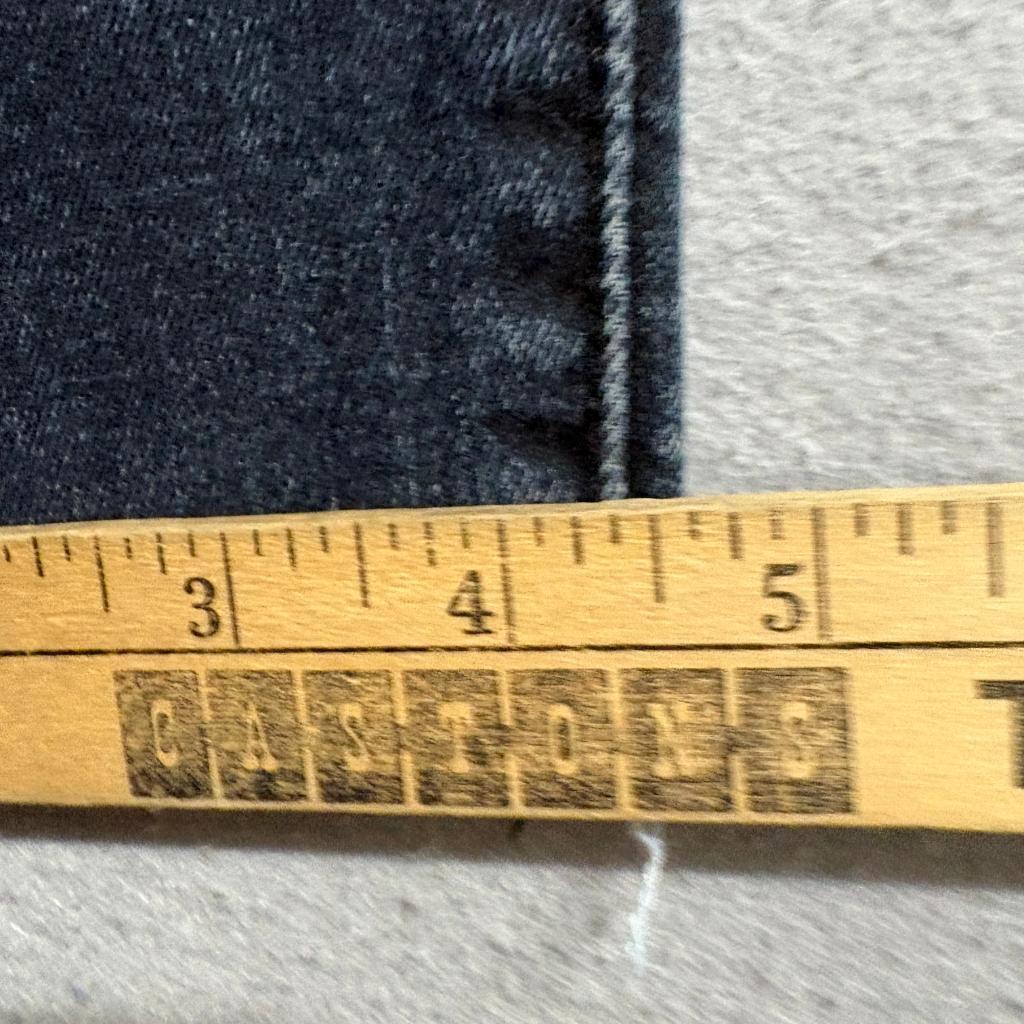 Levi's 710 Super Skinny Jeans Womens 27 Dark Wash Raw Hem Stretch Denim W27 L30