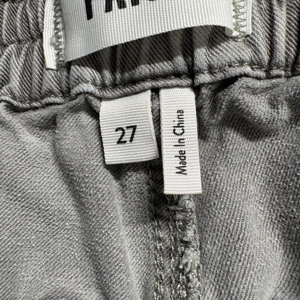 Paige Mens Mayslie Jogger Pants Size 27 Gray Lyocell Blend Drawstring Waist