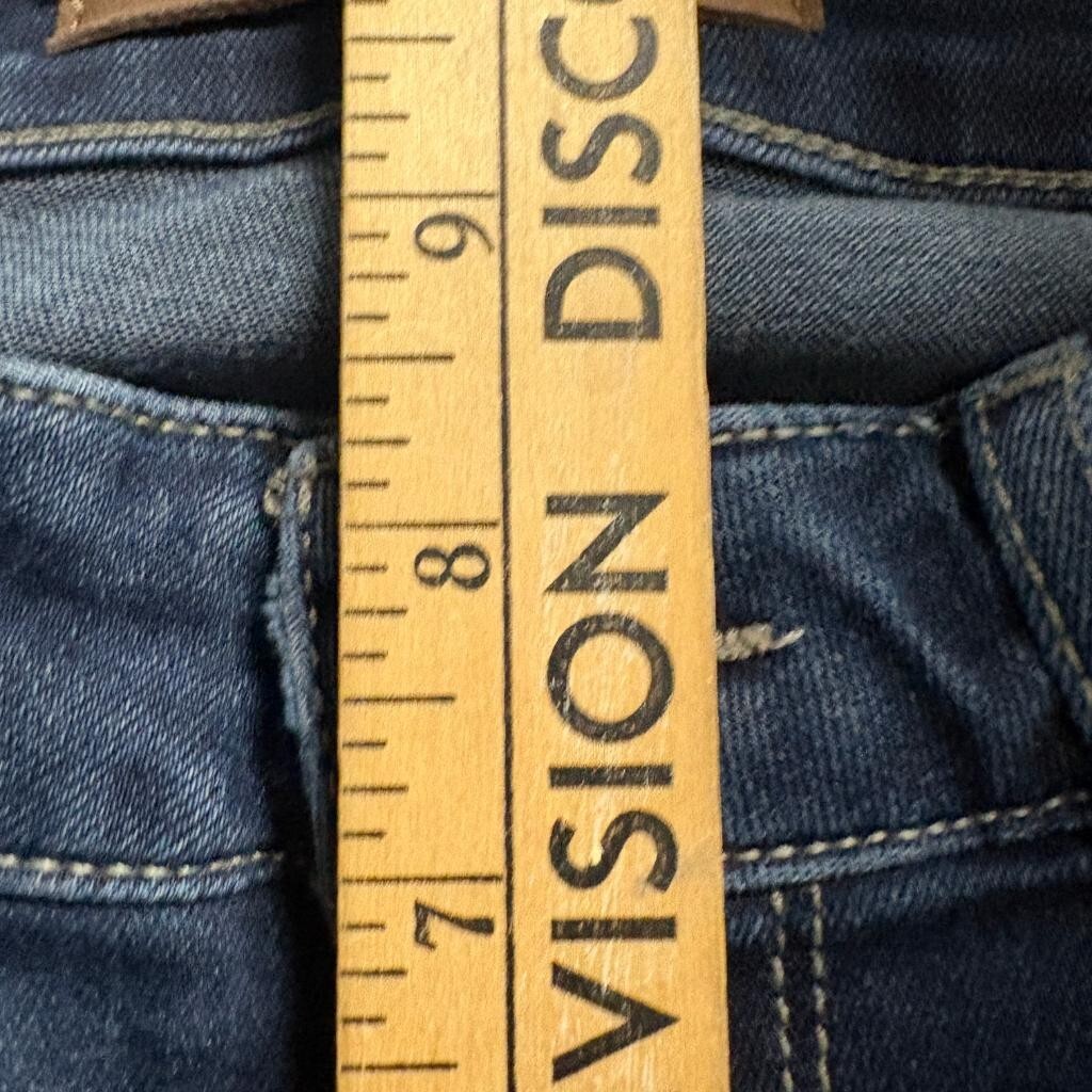Joe's Jeans Curvy Skinny 26 Crop Womens Size 23 Dark Wash Denim Stretch