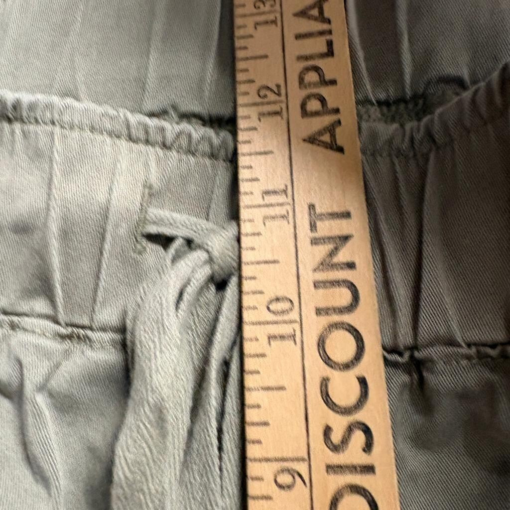 Buffalo David Bitton Jogger Pants Womens XL Green Lyocell Blend Elastic Waist