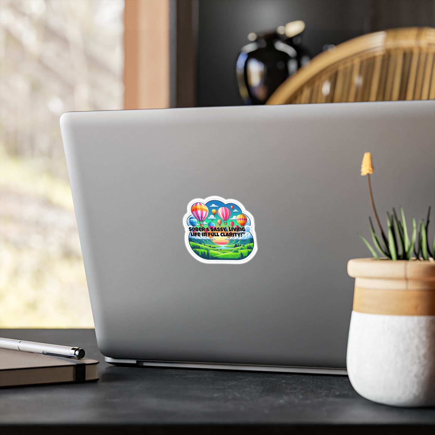 Sober  Sassy Living Life In Full Clarity – Sobriety Sticker