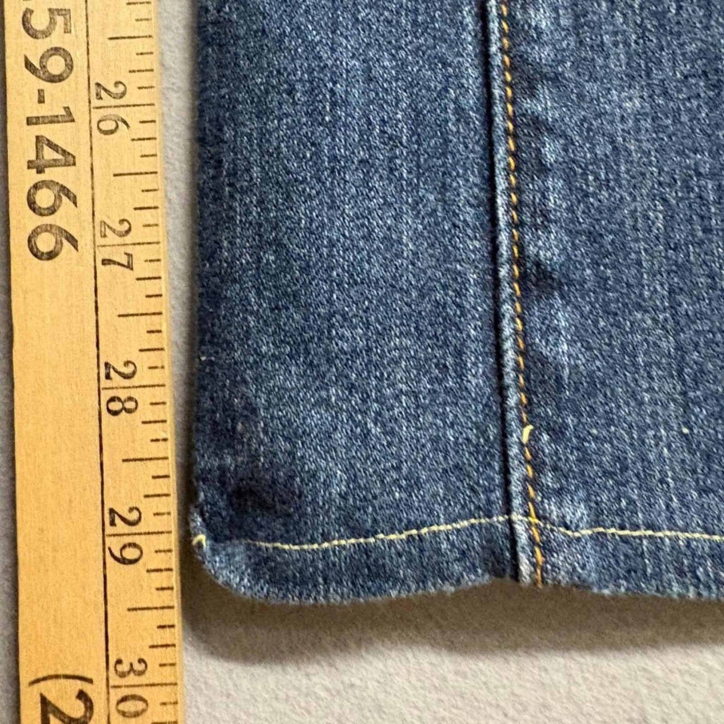 Seven7 Flare Jeans Womens Size 30 Blue Denim Low Rise Medium Wash 31x29