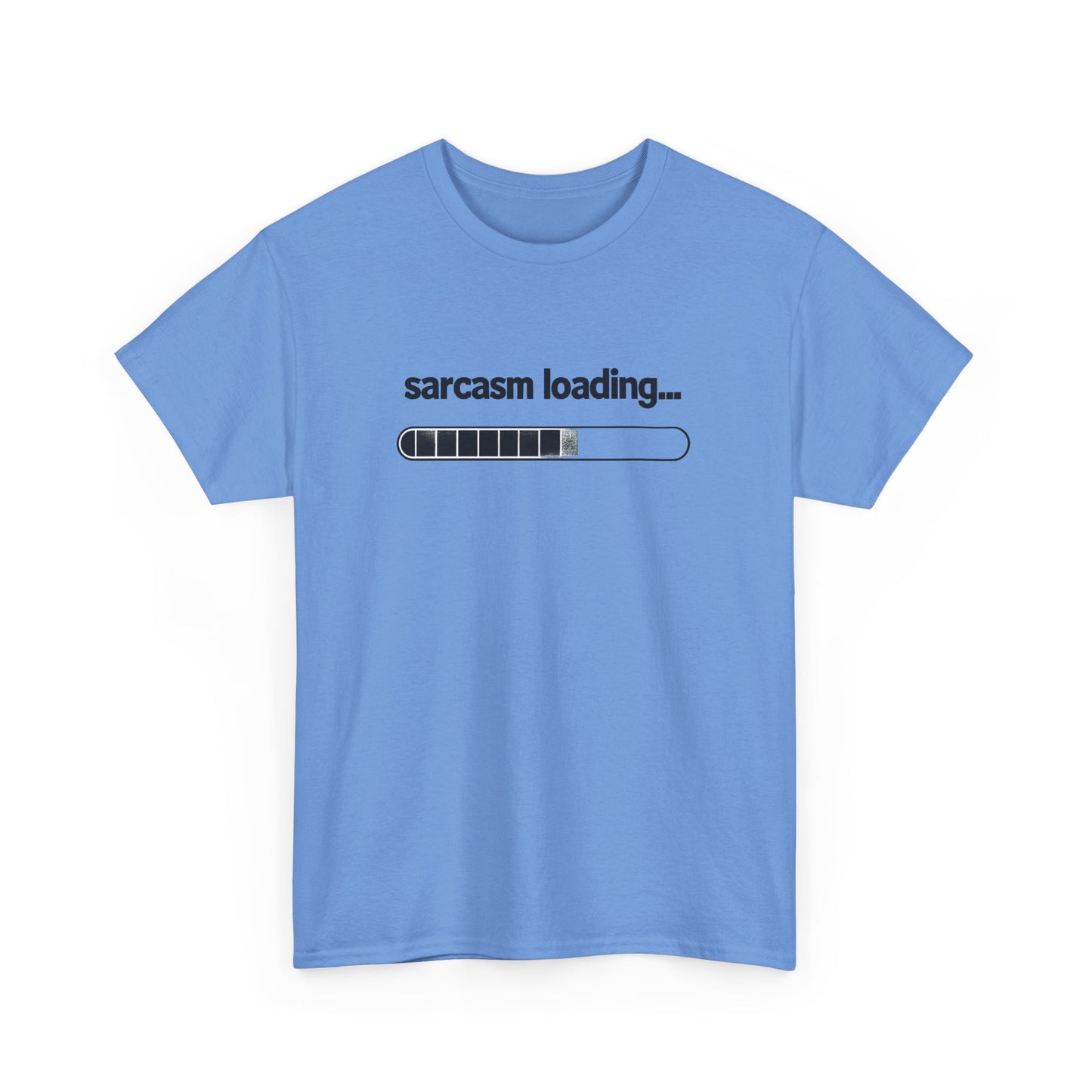 Sarcasm Loading Unisex Heavy Cotton Tee Printify