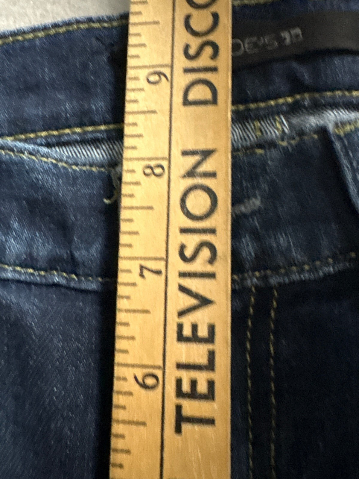 Joe's Jeans Womens 24 Kicker Cuffed Capri Crop Jeans Blue Medium Wash Distressed