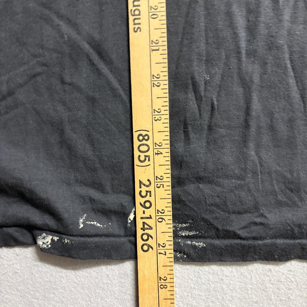 Vintage 1985 French Quarter New Orleans T-Shirt Mens XL Hanes Fifty-Fifty Black