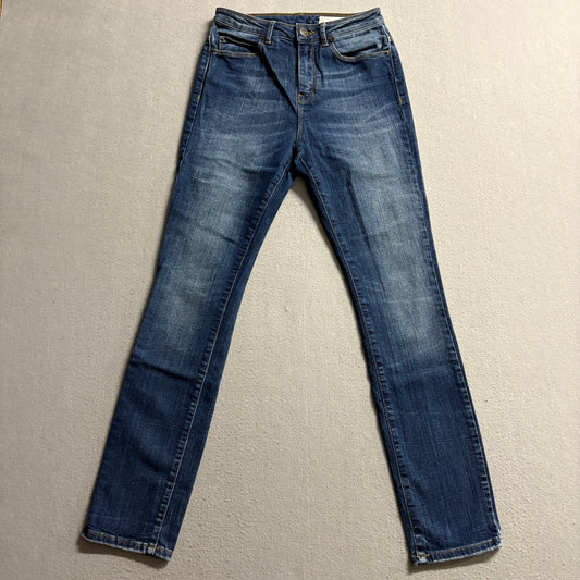 Sass & Bide Mojo-Kiko Jeans Womens Size 25 Blue Denim Slim Straight Stretch 27.5