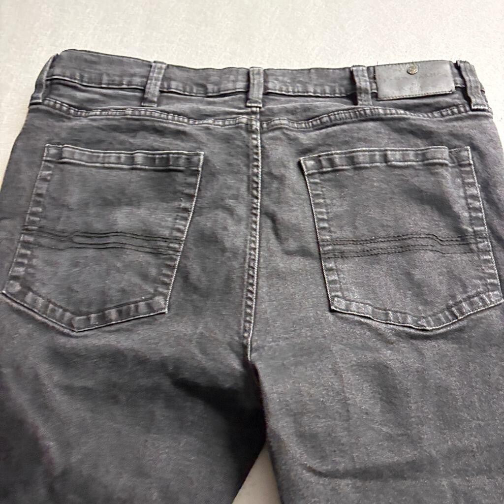 Cody James Mens Jeans 40x34 Black Denim Stretch Straight Leg Western Pants