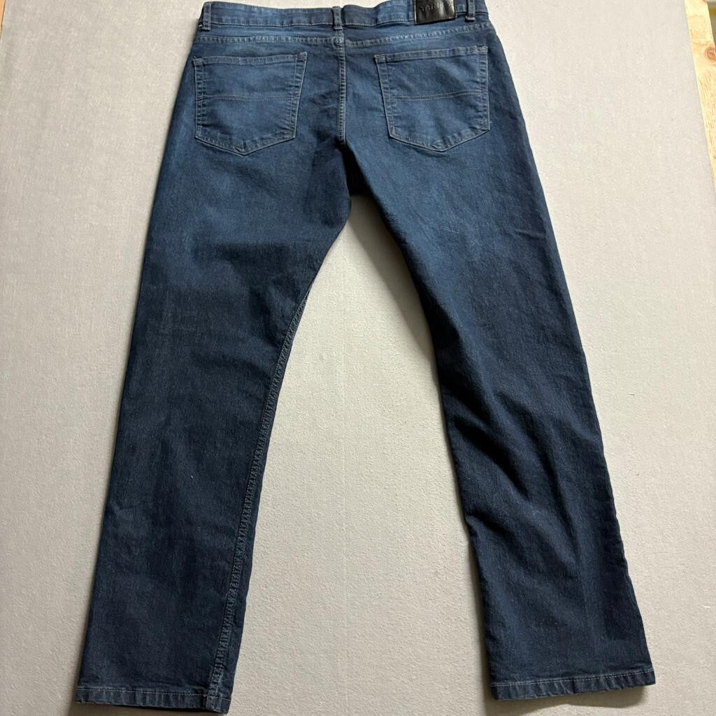 Stanley Stretch Jeans Mens 38x32 Blue Flex Technology Straight Leg Denim Pants