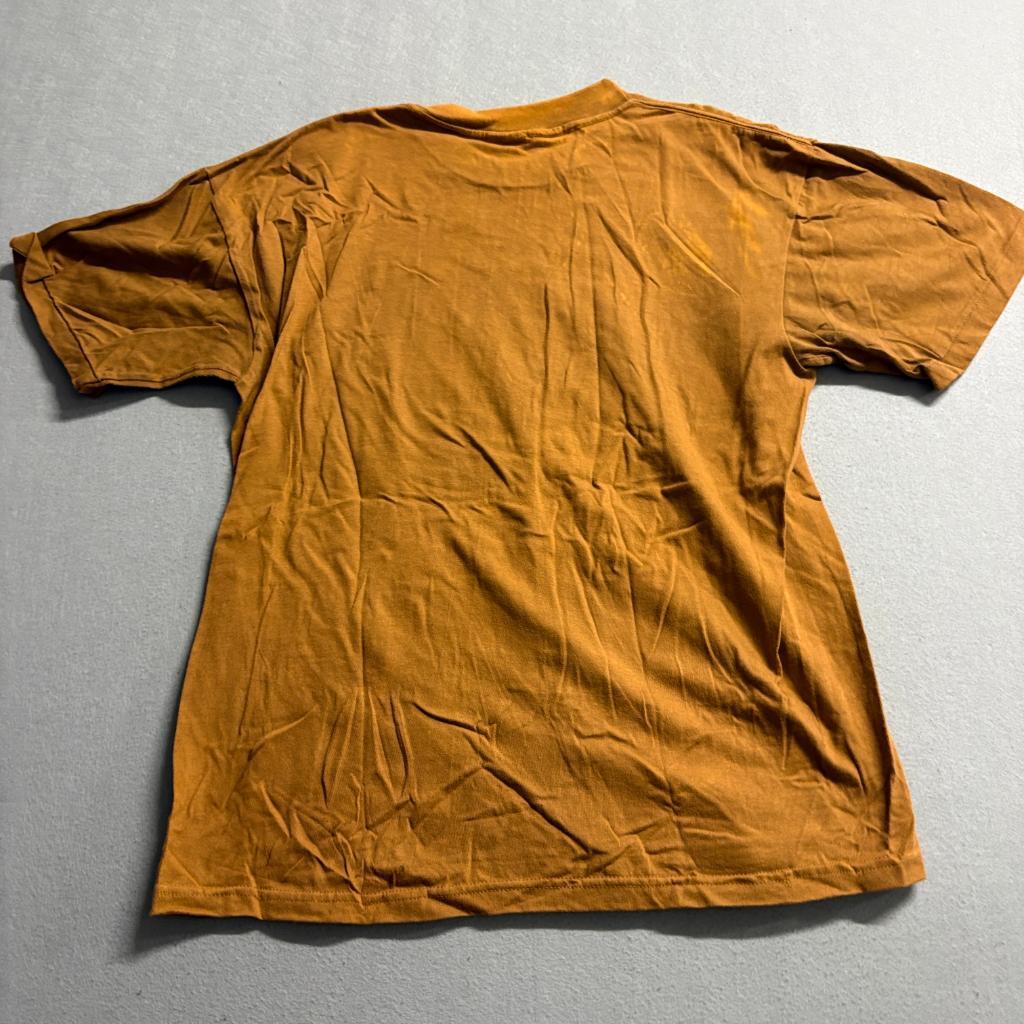 Vintage Hankey Heavyweight Blank T-Shirt Mens XL Brown Single Stitch Made in USA