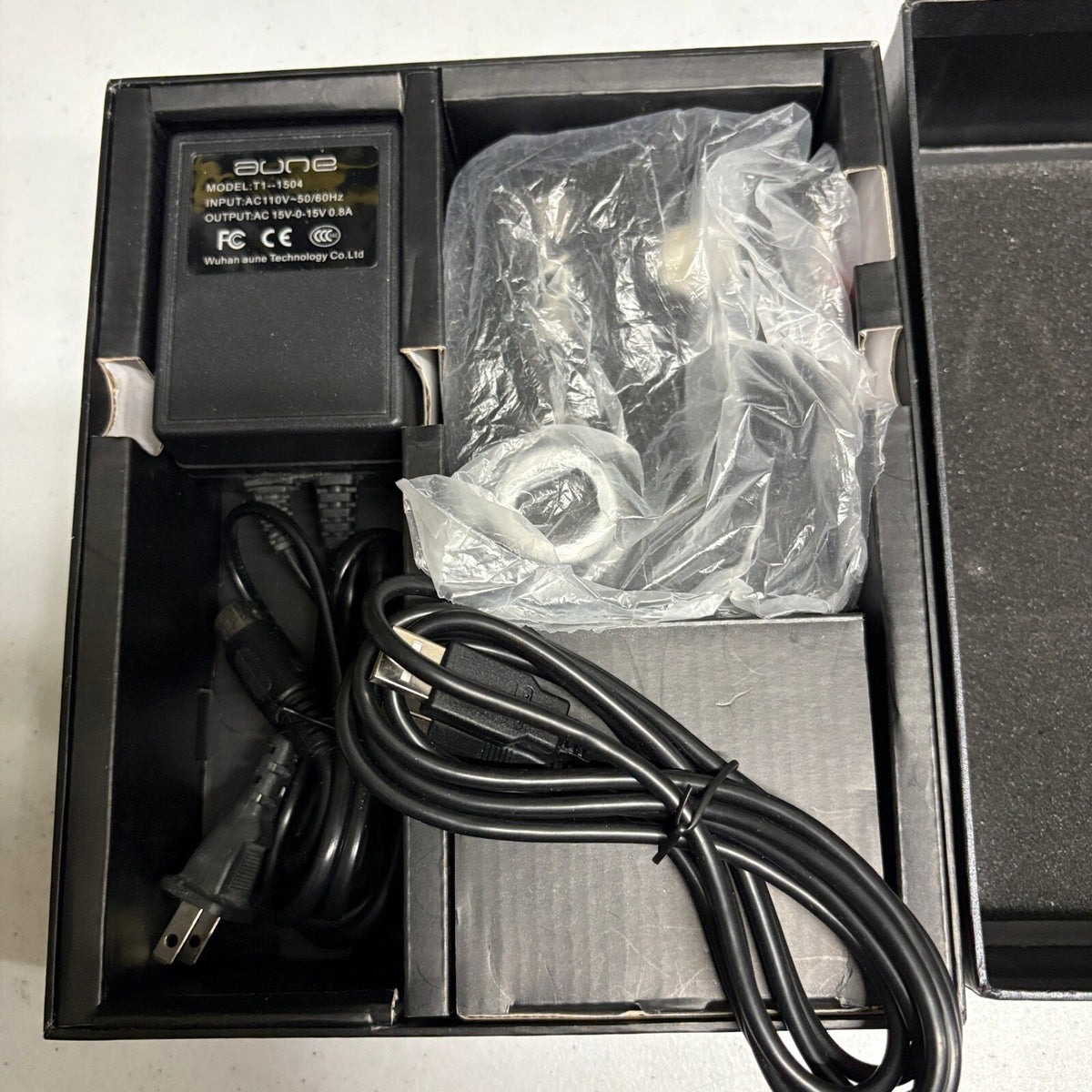 Aune T1 MK2 24Bit Tube USB DAC Headphone Amplifier Black Audio Amp Boxed