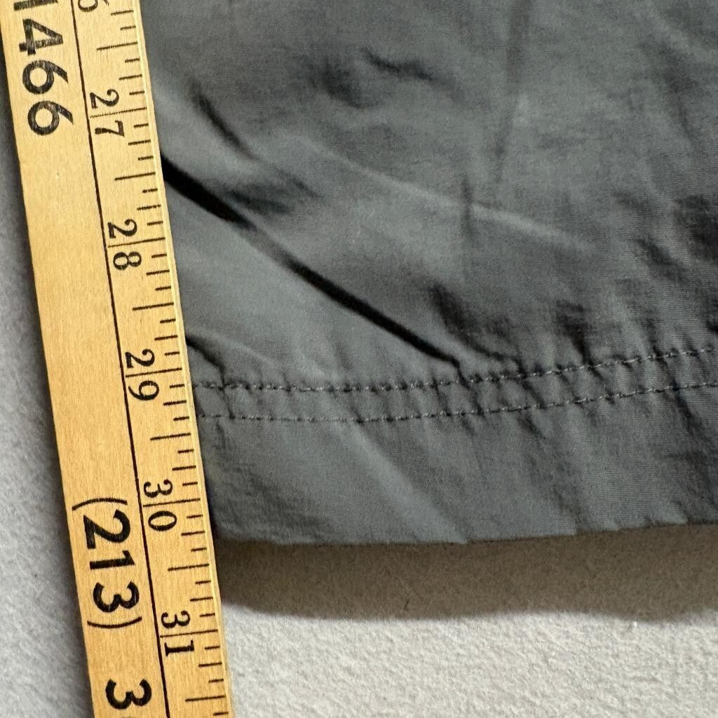 White Sierra Convertible Cargo Pants Mens Large L/32 Gray Nylon Hiking Trail