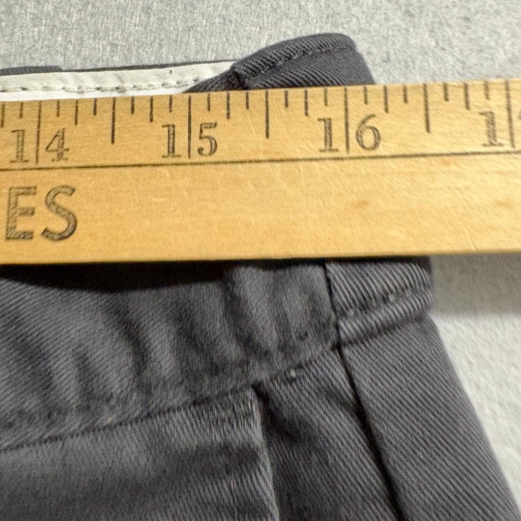 Dickies Skinny Straight Double Knee Pants Mens 31x30 Black Workwear WP811BK