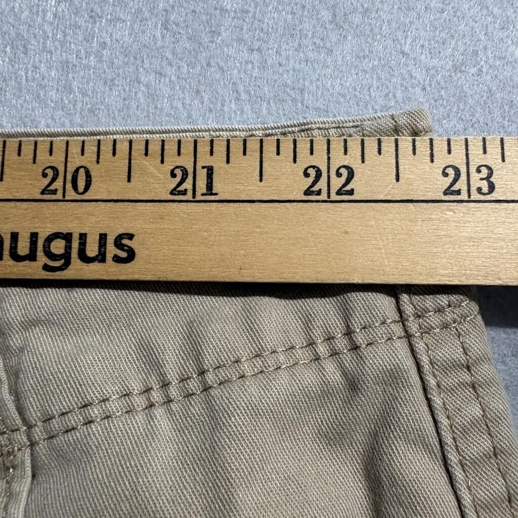 Wrangler Cargo Shorts Mens 46 Regular Tan Beige Cotton Blend Casual Outdoor