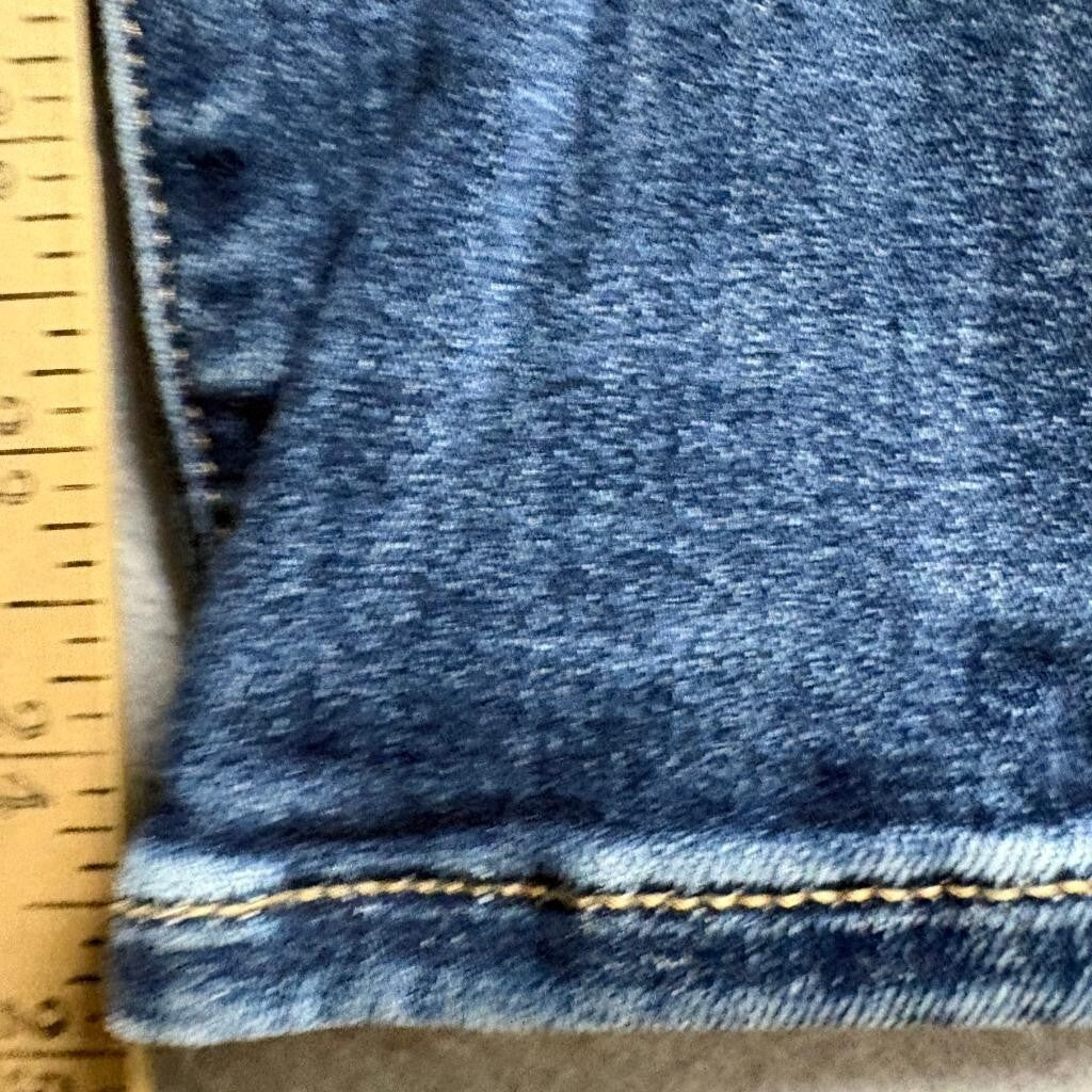 American Eagle Next Level Stretch Skinny Jeans Womens 6 Short Blue Denim