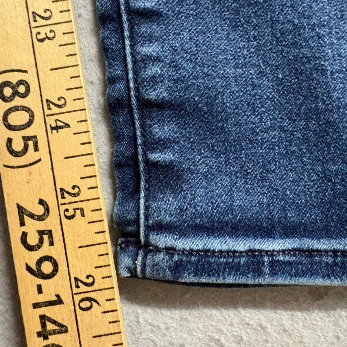 Paige Verdugo Ankle Jeans Womens 27 Blue Denim Skinny Stretch Made in USA