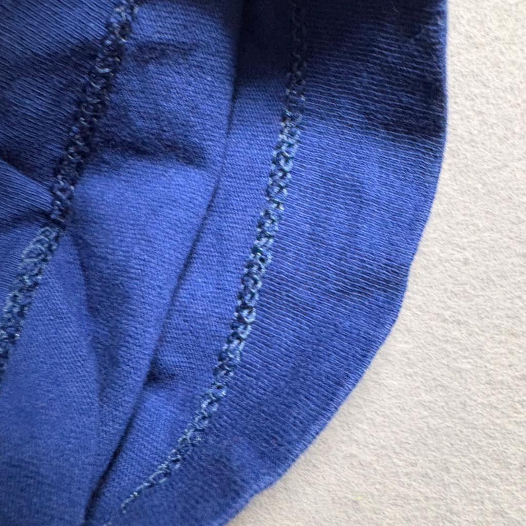 Vintage Fruit of the Loom Pocket T-Shirt Mens XL Blue Single Stitch Made in USA