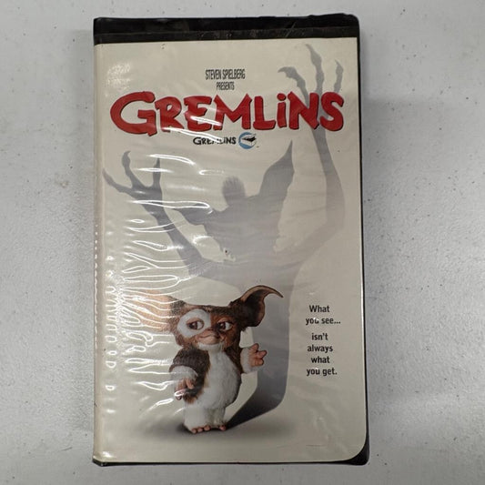 Gremlins VHS 1984 Clamshell Warner Home Video Steven Spielberg PG