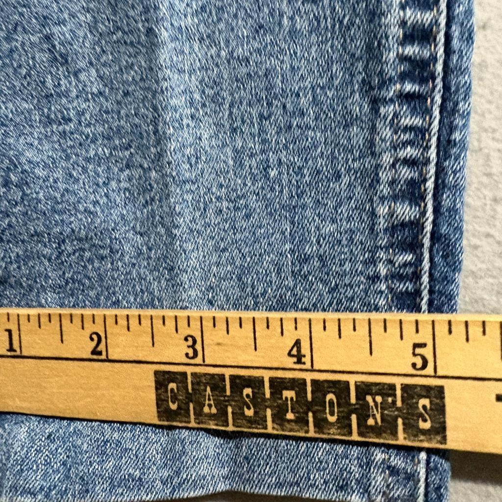 Nautica Jeans Womens Size 4 Blue Denim Stretch Raw Hem Ankle Skinny Jeans