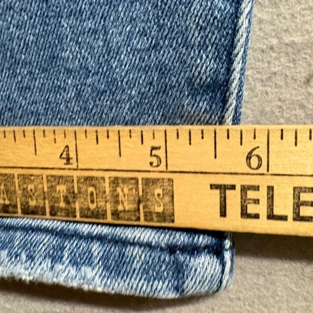 BlankNYC The Great Jones High Rise Skinny Jeans Womens 31 Distressed Blue Denim