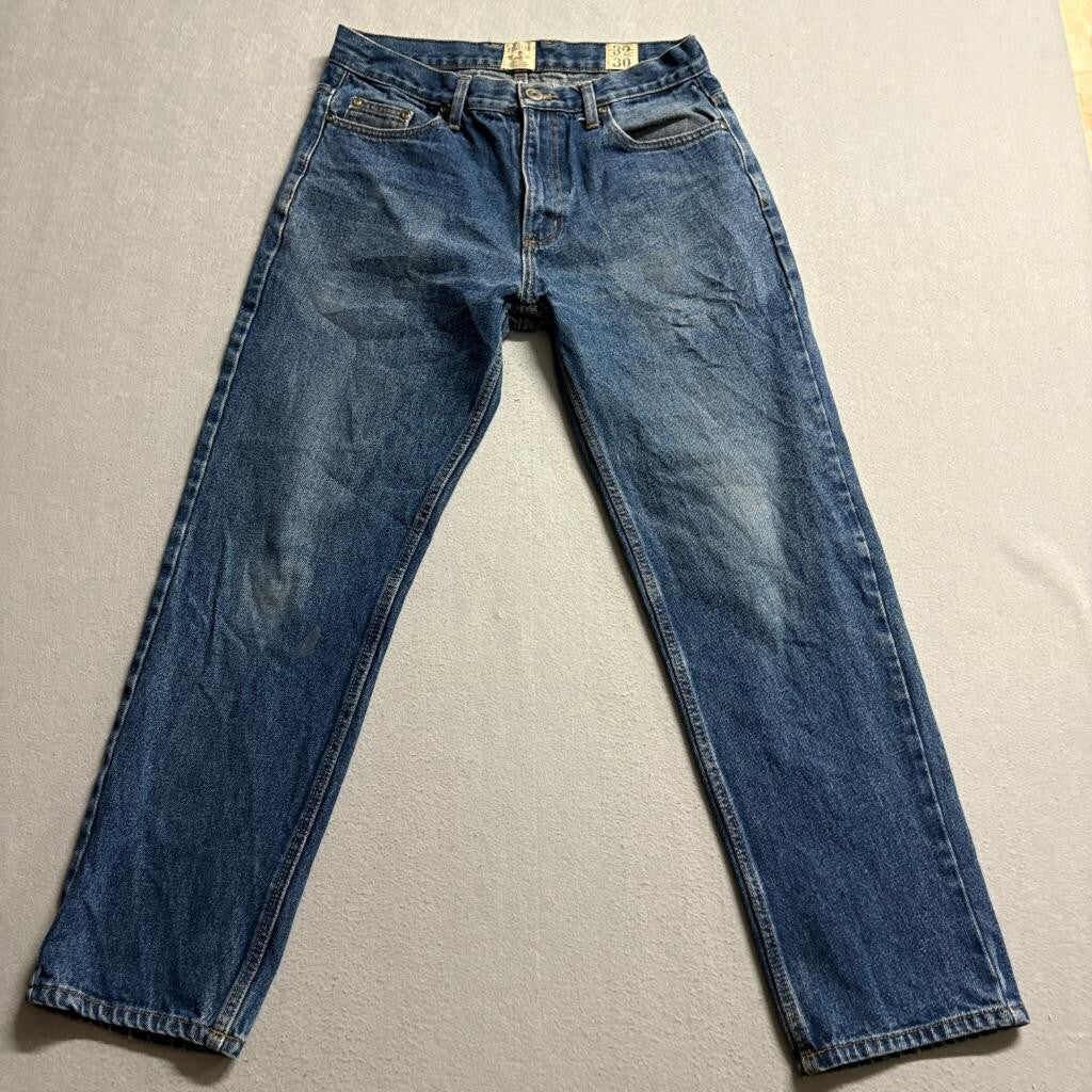 Redhead Brand Co Mens Blue Jeans Size 32x30 Straight Leg 100% Cotton Denim