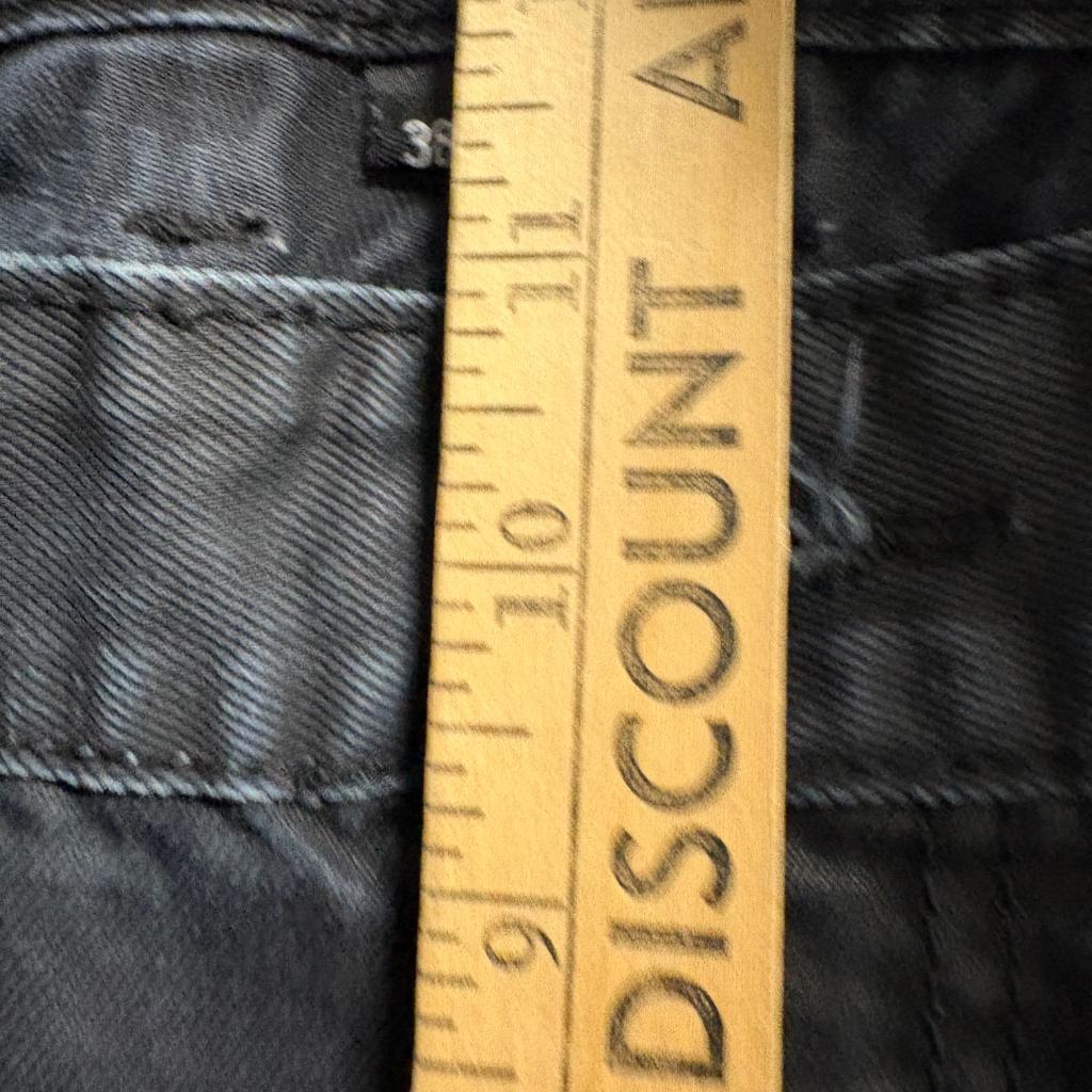 Giorgio Armani Jeans Womens 38x32 Black Denim Straight Leg Pants