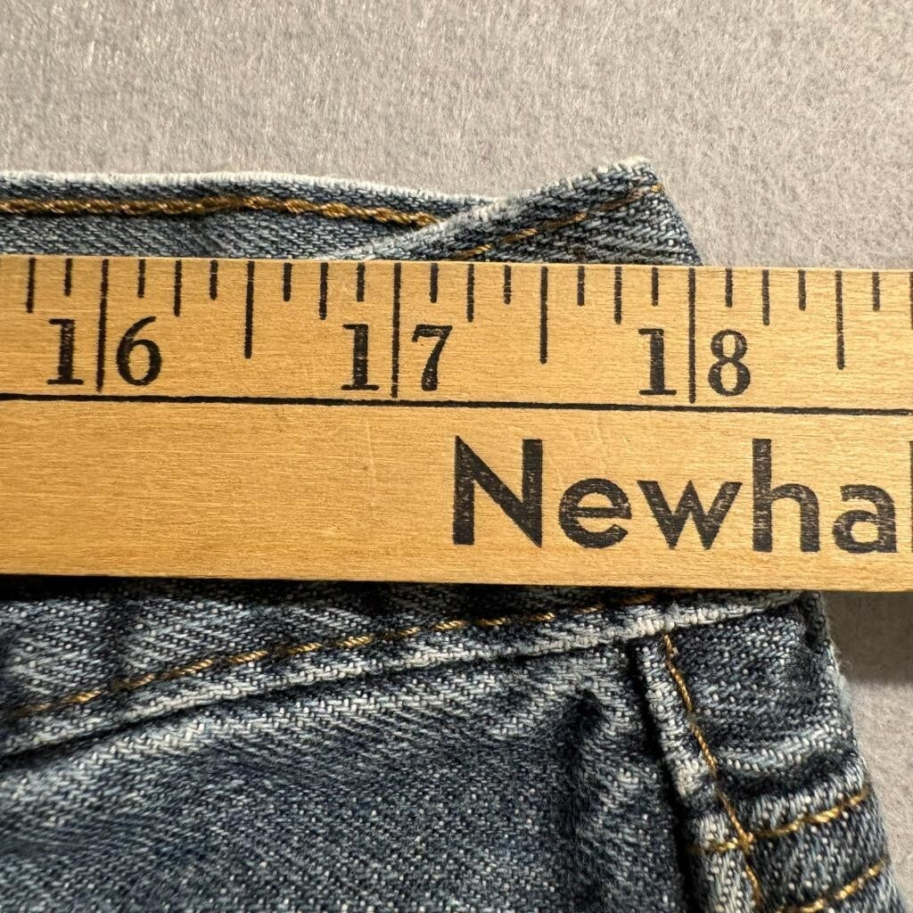 Levis 505 Regular Fit Jeans Mens 38x30 Blue Denim Straight Leg Pants