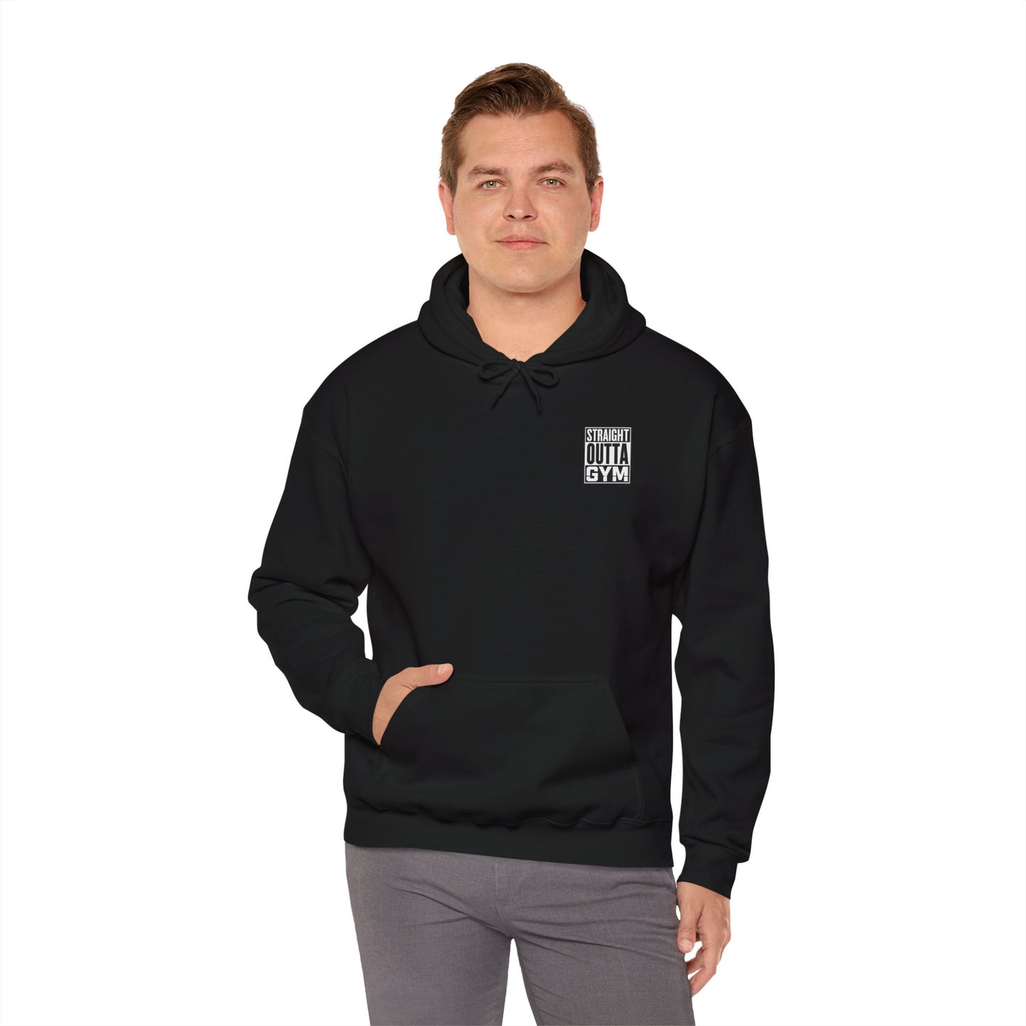 Straight Outta Gym Unisex Heavy Blend Hooded Sweatshirt