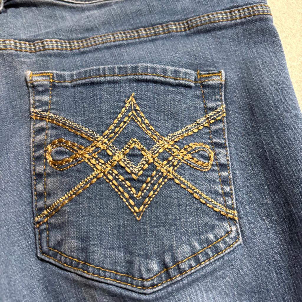 Lee Sinfully Soft Bootcut Jeans Womens Size 10 Medium Blue Stretch Denim