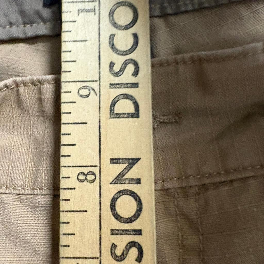 CQR Mens Tactical Cargo Pants Coyote Brown Ripstop Work Combat Pants Size 28x27