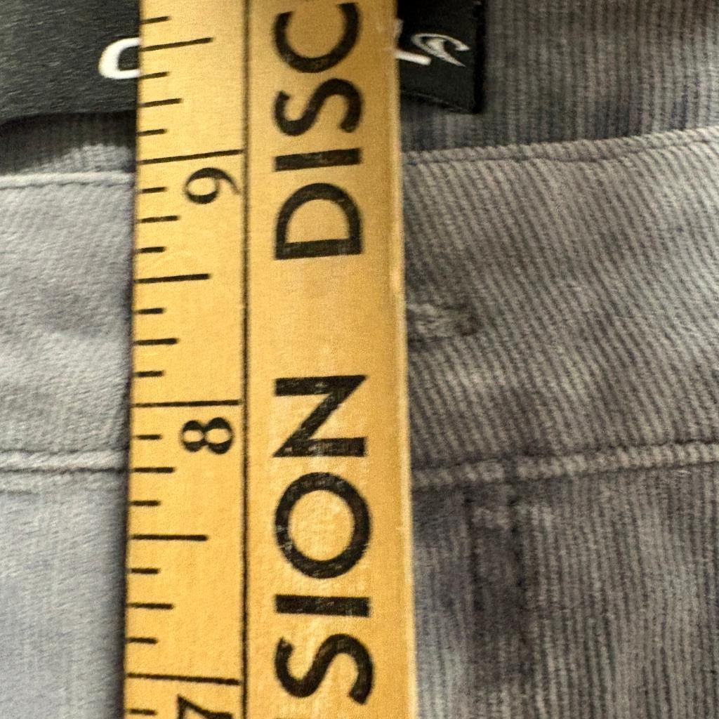 ONeill Mojave Corduroy Pants Womens Size 13 Gray Desert Rose Straight Leg NWT