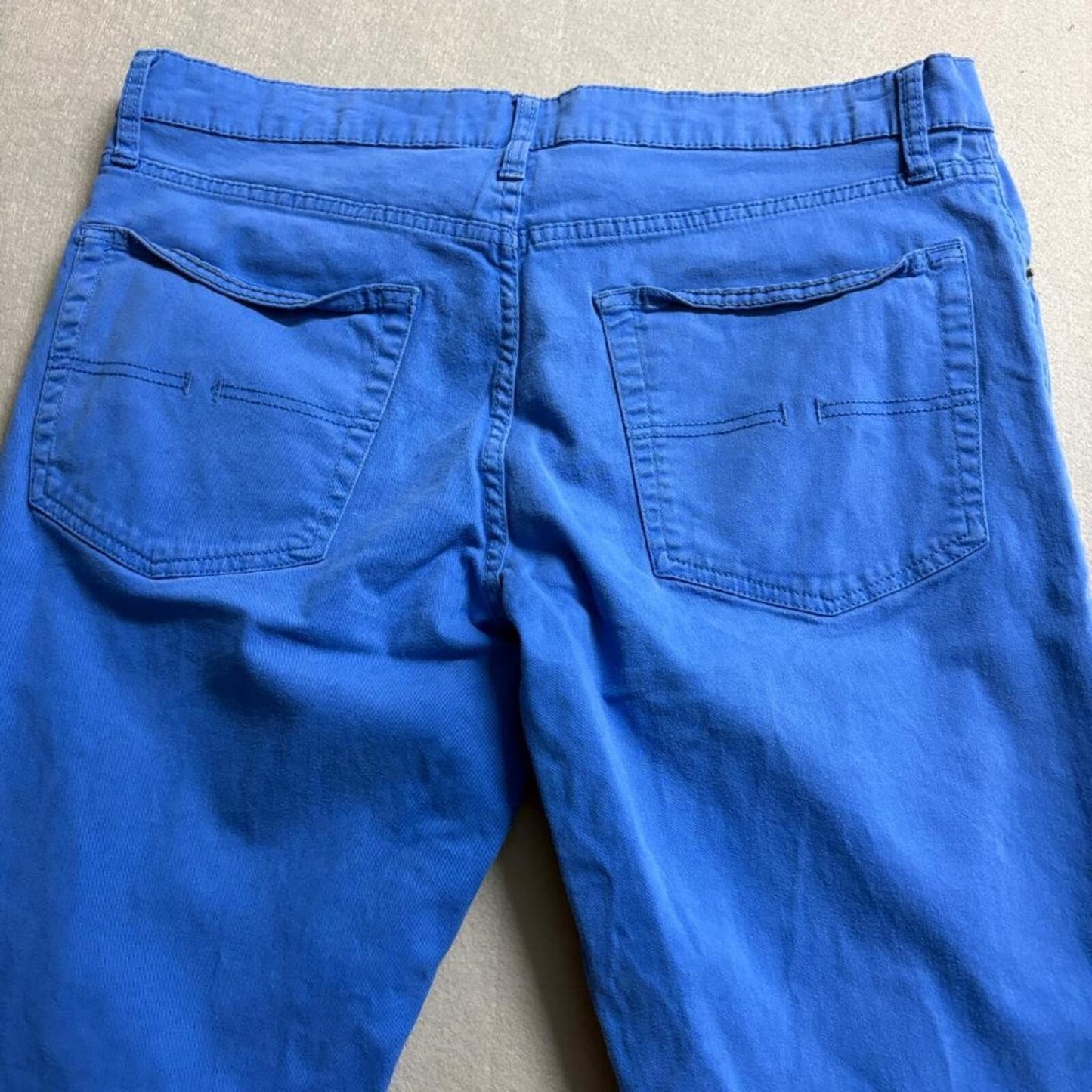 US Polo Assn Mens Jeans 36x30 Blue Denim Activate Stretch Straight Leg Pants