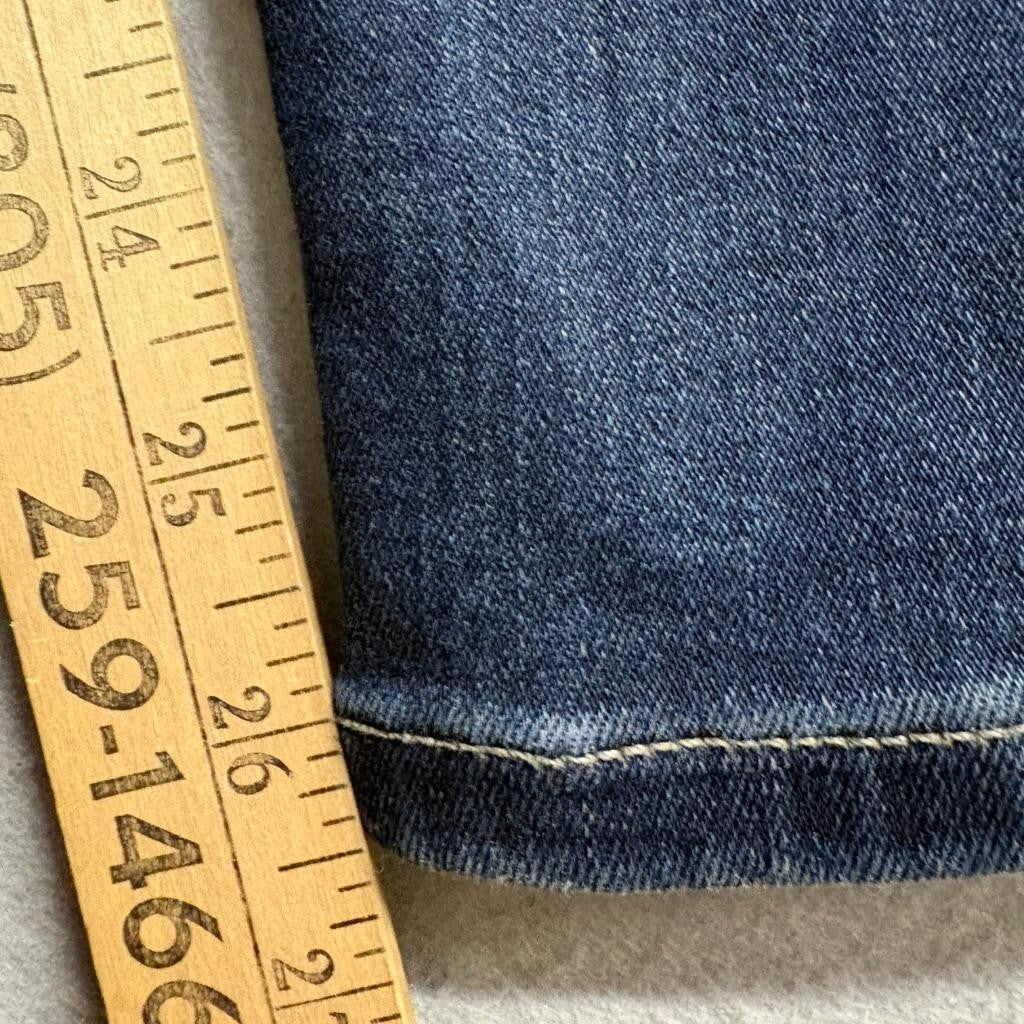 Joe's Jeans Curvy Skinny 26 Crop Womens Size 23 Dark Wash Denim Stretch