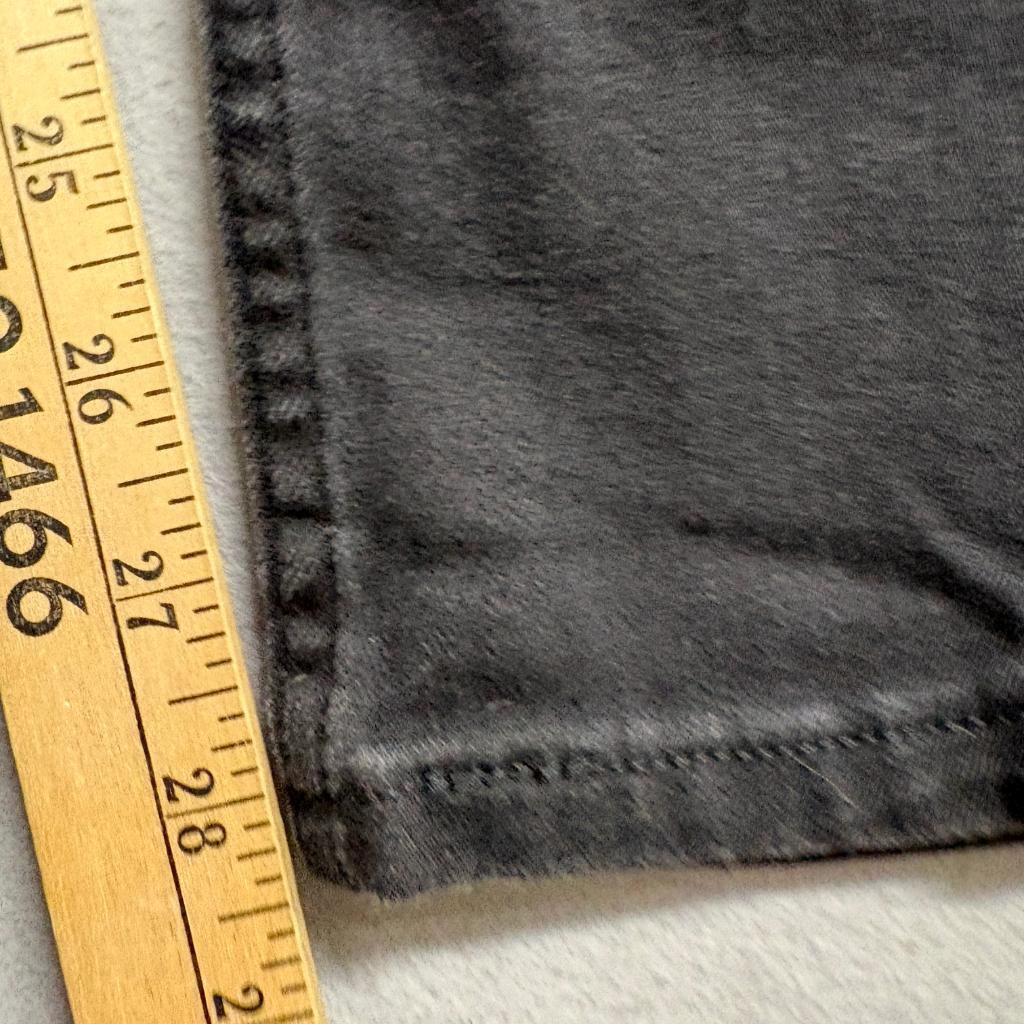 Levis 535 Super Skinny Jeans Womens 27x30 Black Denim Stretch Low Rise