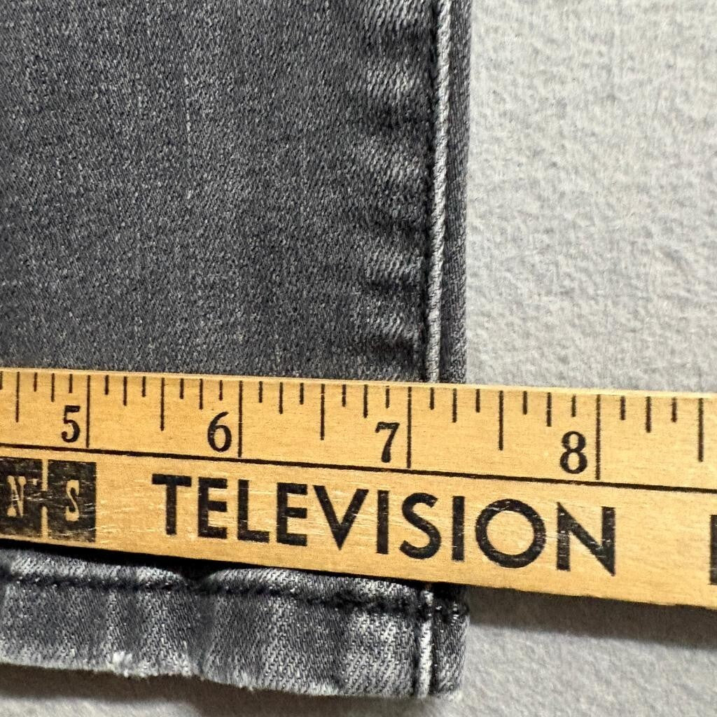 Joe's Jeans Womens 31 Gray High Rise Straight Leg Stretch Denim Jeans
