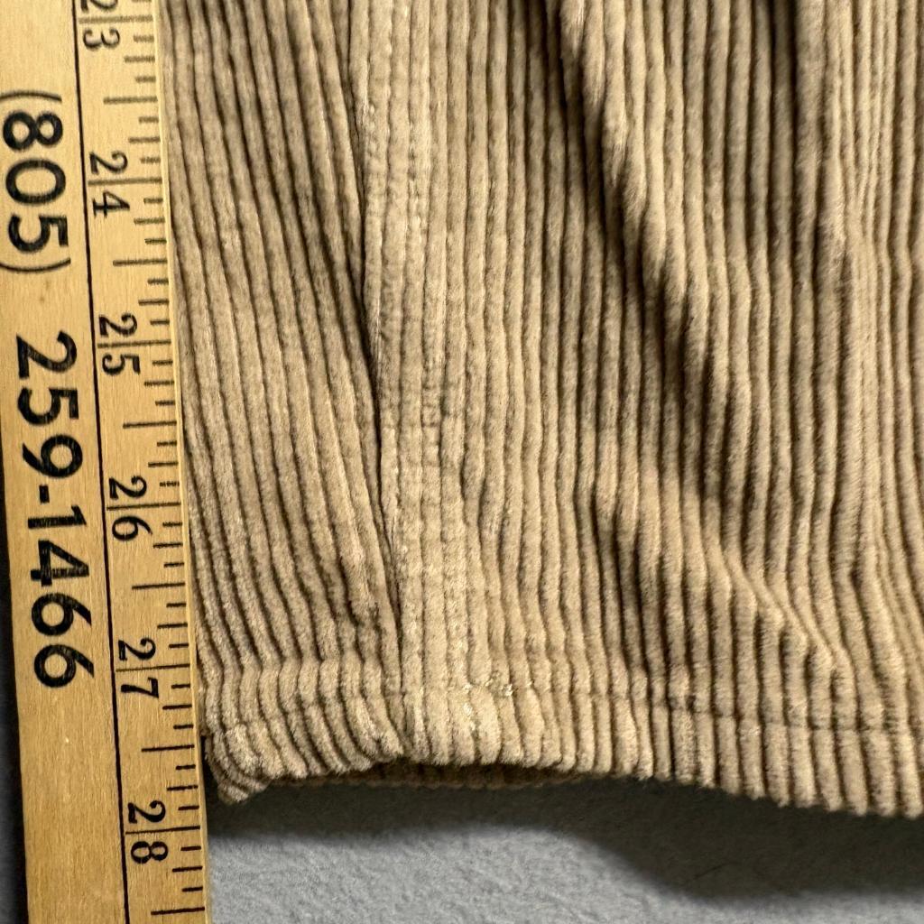 Empyre Corduroy Pants Womens 34 Brown Tan Skate Loose Fit Cord Pants