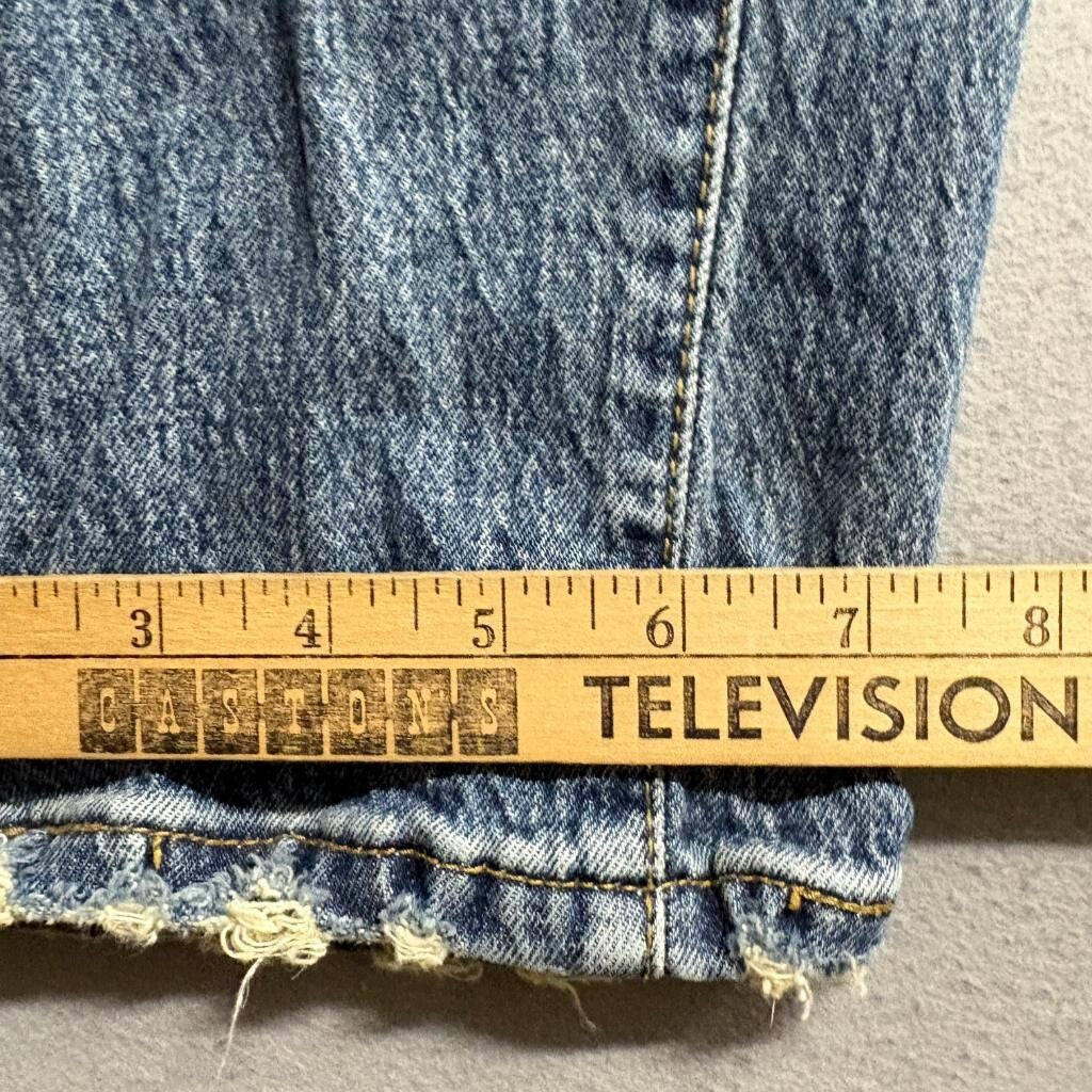 Isabel Maternity Ingrid Isabel Straight Leg Jeans Womens Size 8 Blue Denim