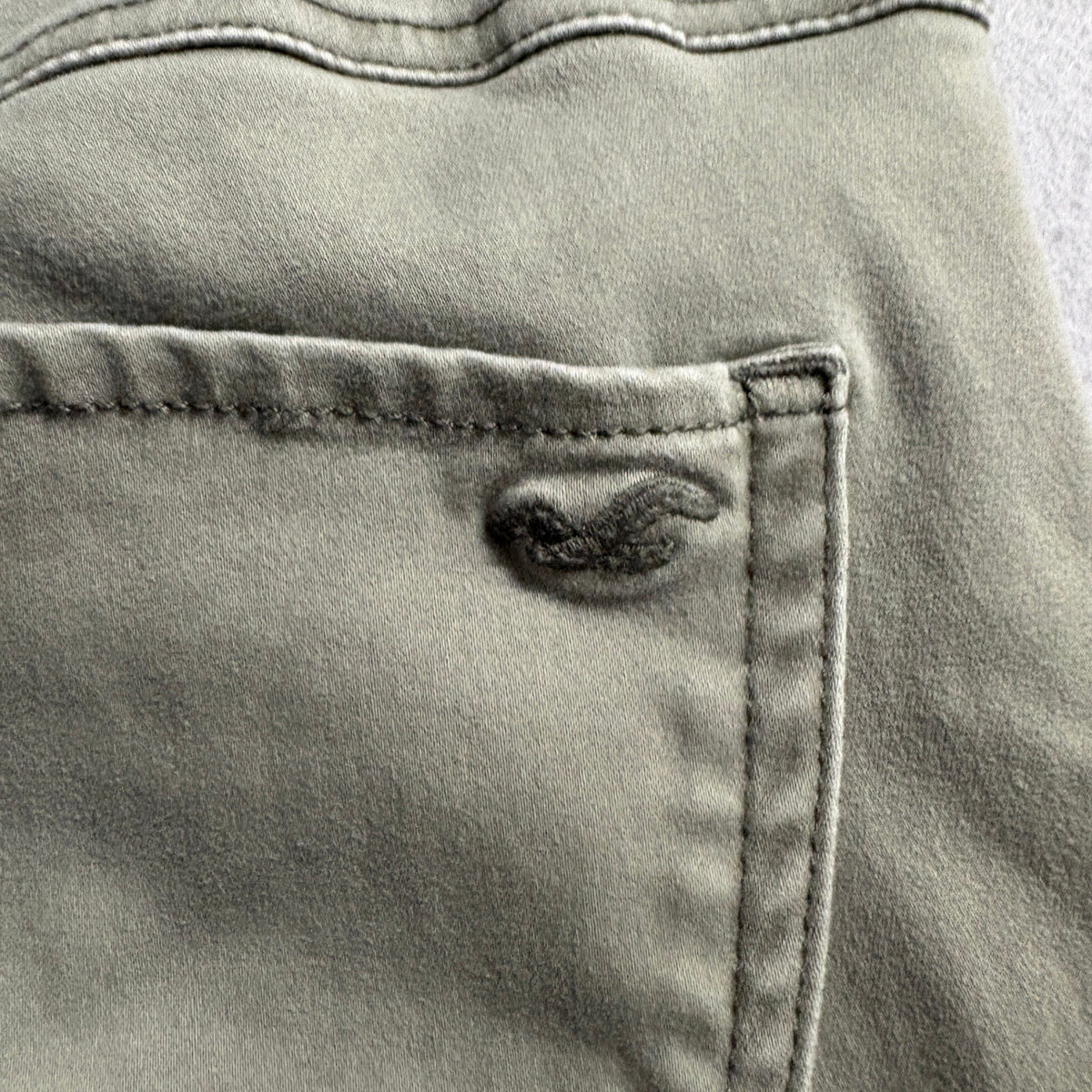 Hollister High Rise Jean Legging Womens 5R 27x28 Olive Green Advanced Stretch