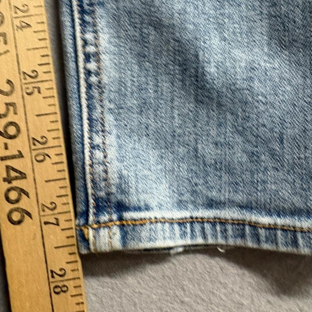 Rag & Bone Ankle Skinny Jeans Womens 30 Distressed Blue Denim Stretch