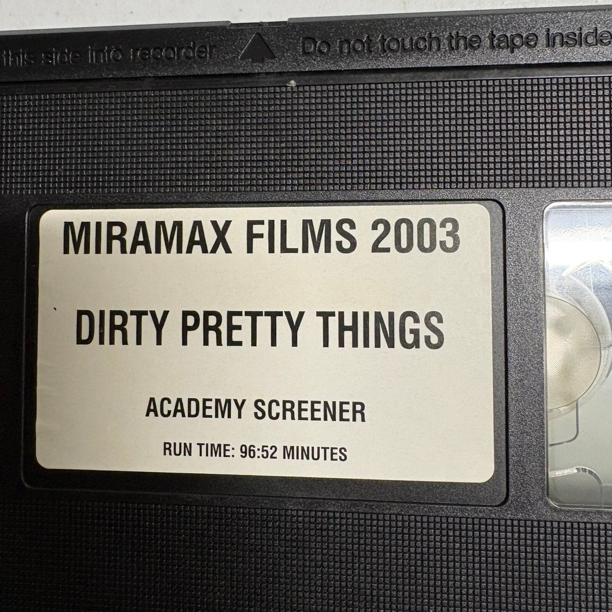Dirty Pretty Things VHS 2003 Academy Screener Promo Tape Miramax Chiwetel
