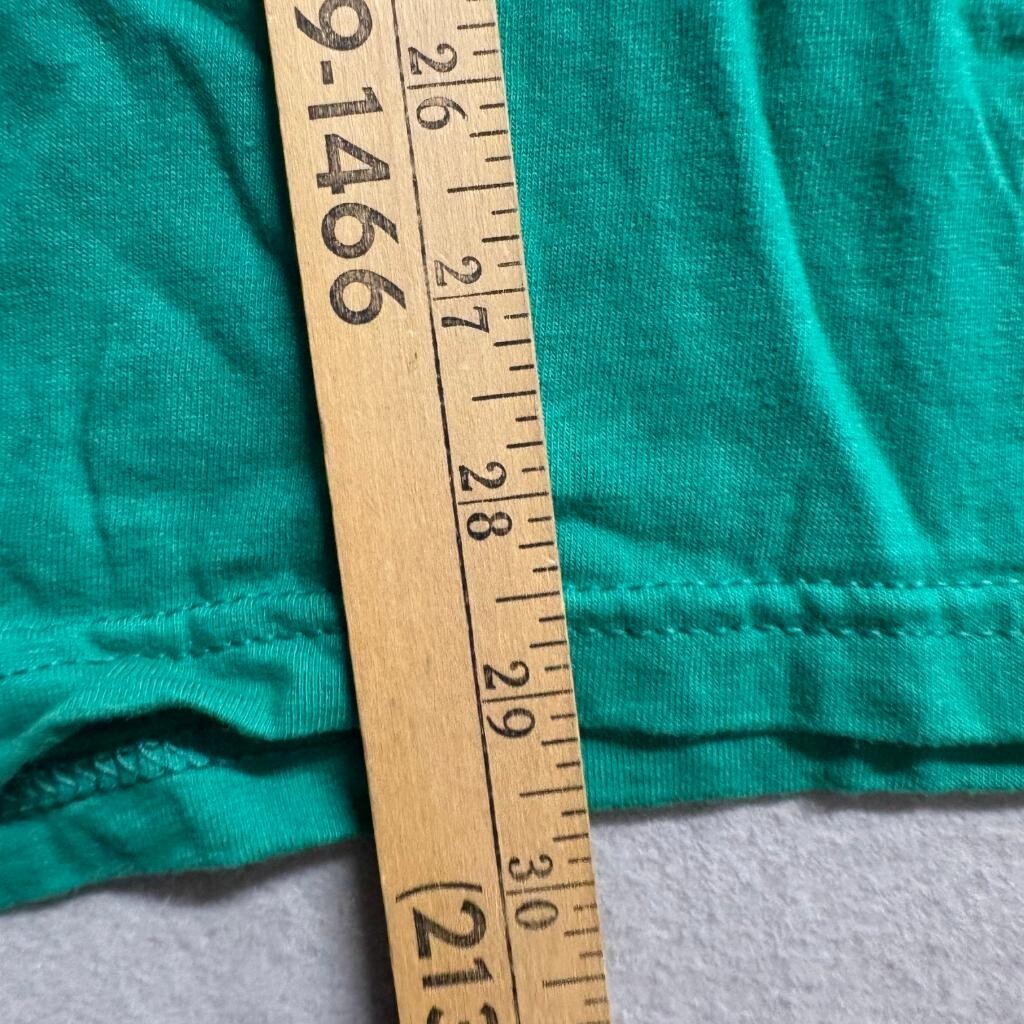 Vintage Key Elements Pocket T-Shirt Mens Large Green Single Stitch Made in USA