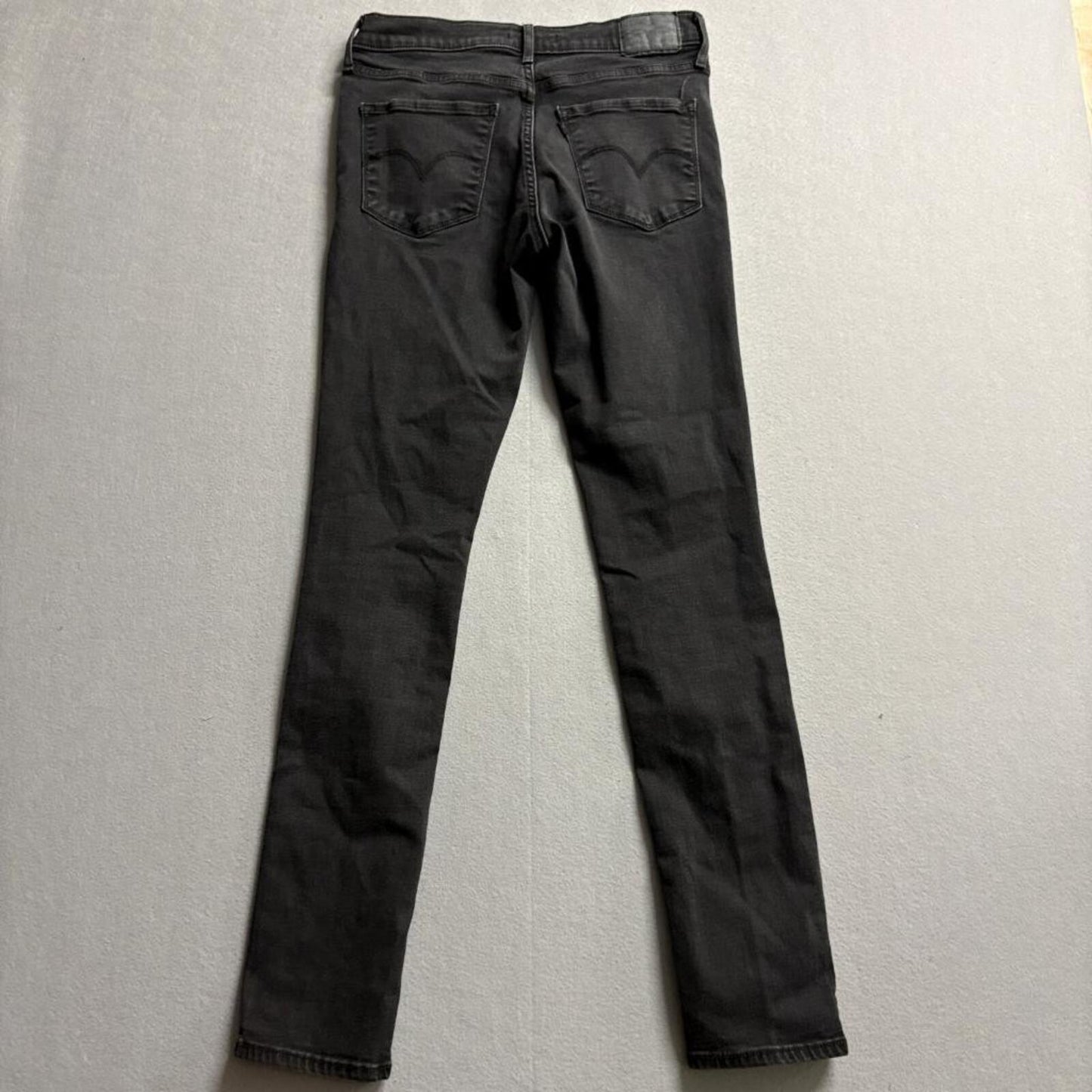 Levi's 311 Shaping Skinny Jeans Womens Size 29x32 Black Denim Stretch Pants