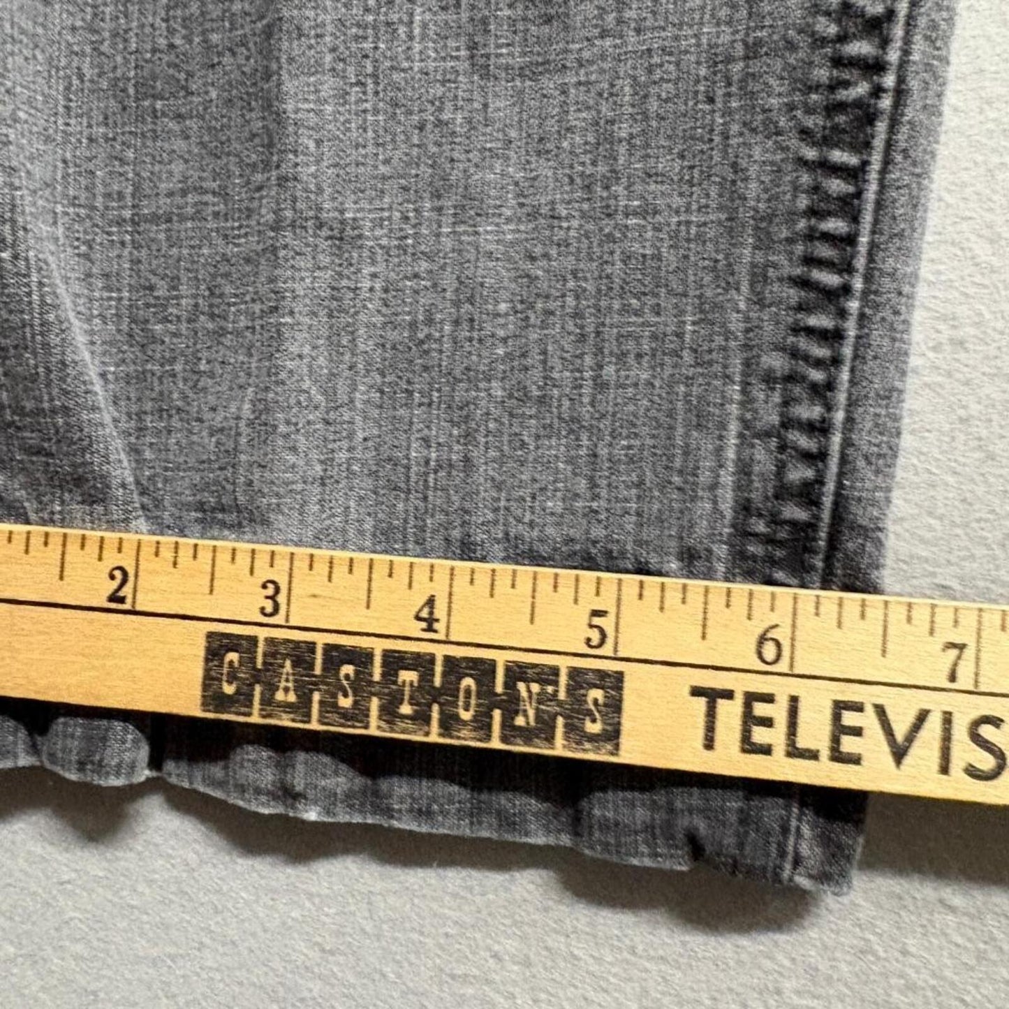 Arizona Jean Co Womens Size 17 Long Gray Skinny Jeans Stretch Denim