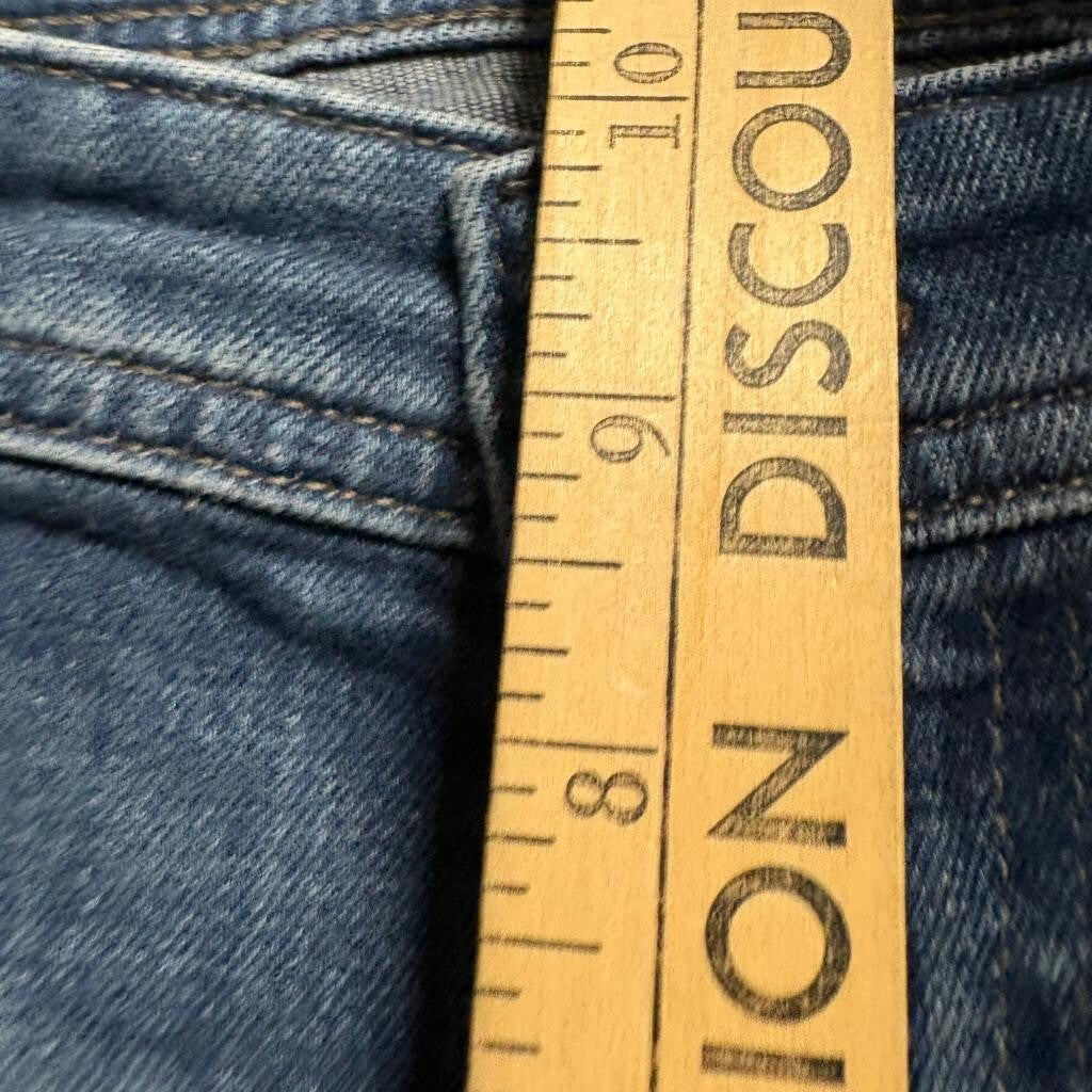 AG Adriano Goldschmied Everett Slim Straight Jeans Mens 33x34 Blue Italian